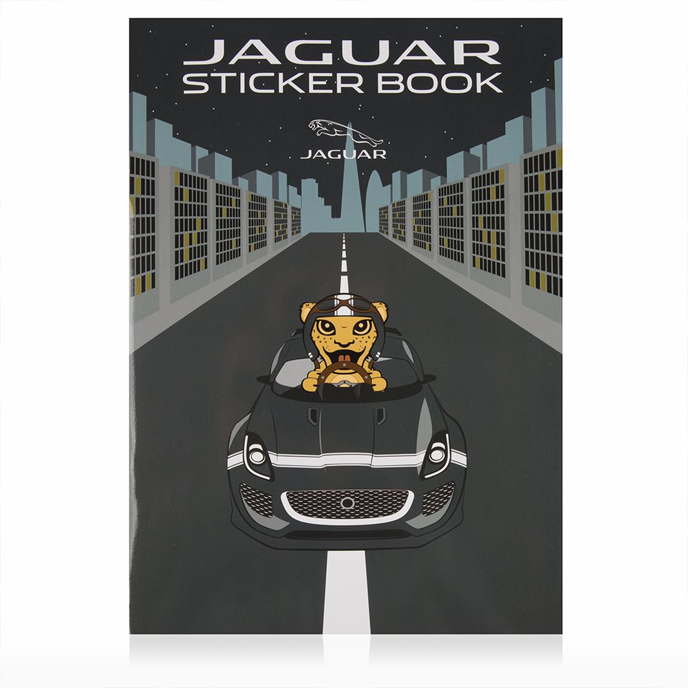 Детская книжка с наклейками Jaguar JDGF908NAA