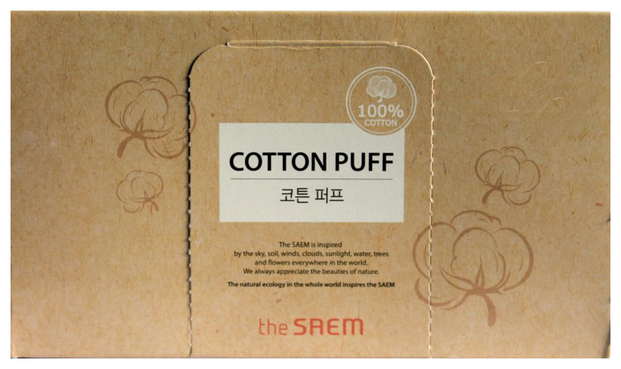

Ватные диски The Saem Cotton Puff, Cotton Puff