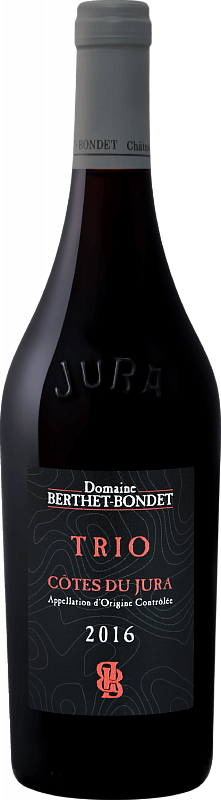 

Вино Trio Cotes du Jura AOC Domaine Berthet-Bondet