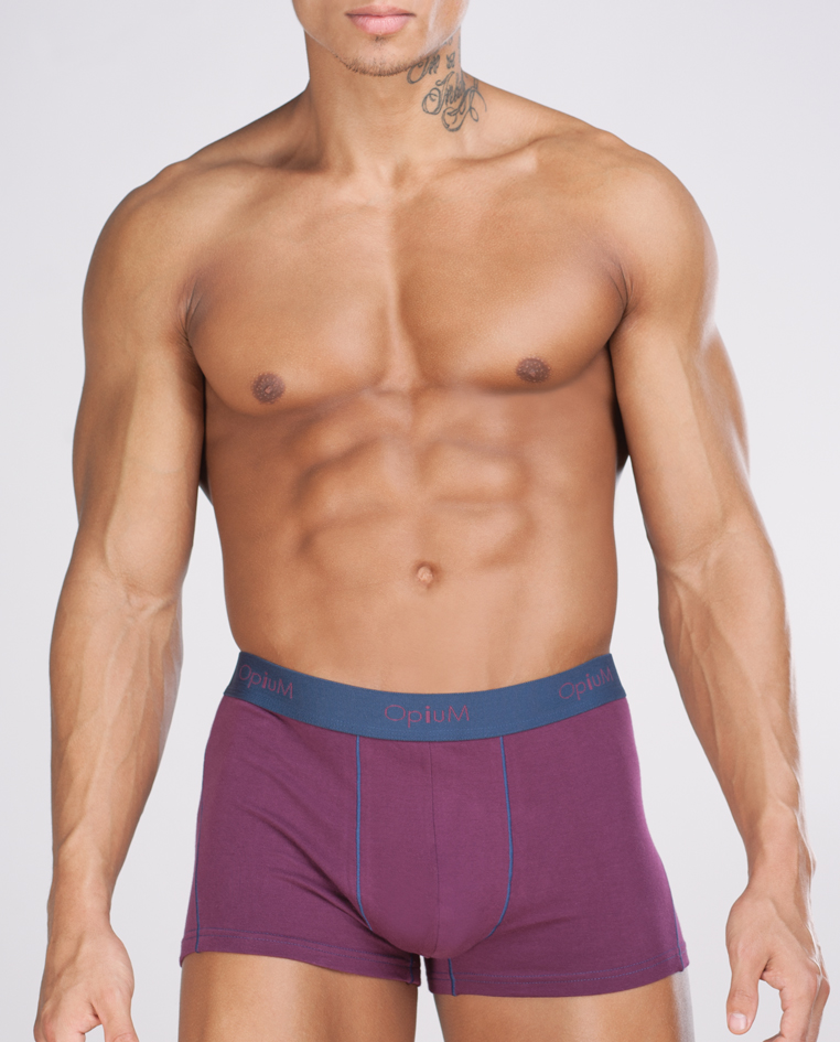 

Трусы мужские Opium R-75 фиолетовые 3XL, Фиолетовый, R-75