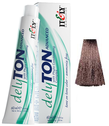 

Тонирующий крем Itely Hairfashion Delyton Advanced 5N светло-каштановый 60мл