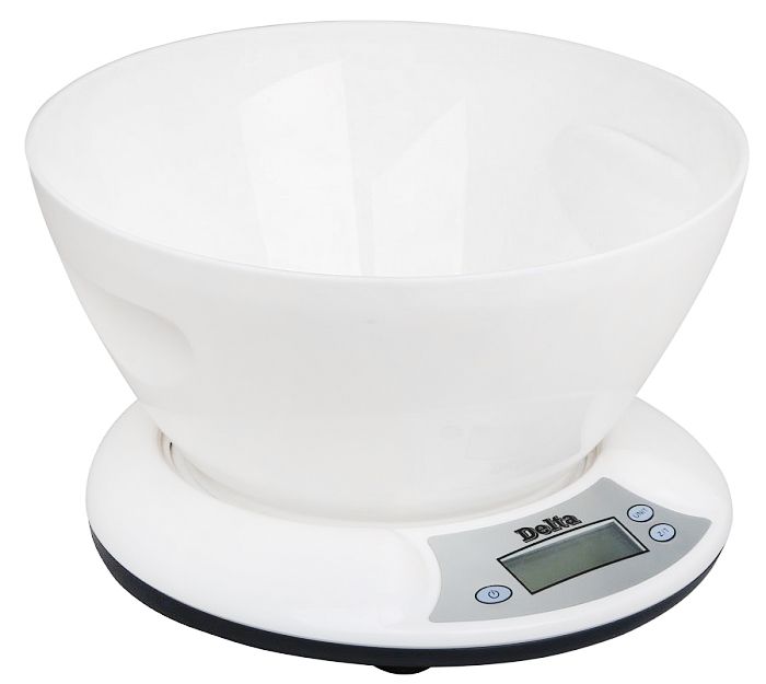 Весы кухонные Delta KCE-01 White весы кухонные 2emarket 4594 1 white