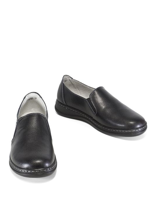 

Полуботинки женские Brado ШИРJY8731-black черные 37 RU, ШИРJY8731-black
