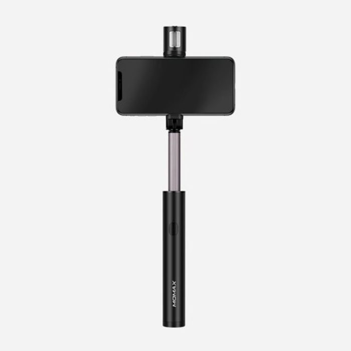 фото Монопод momax selfie light km12 (black)