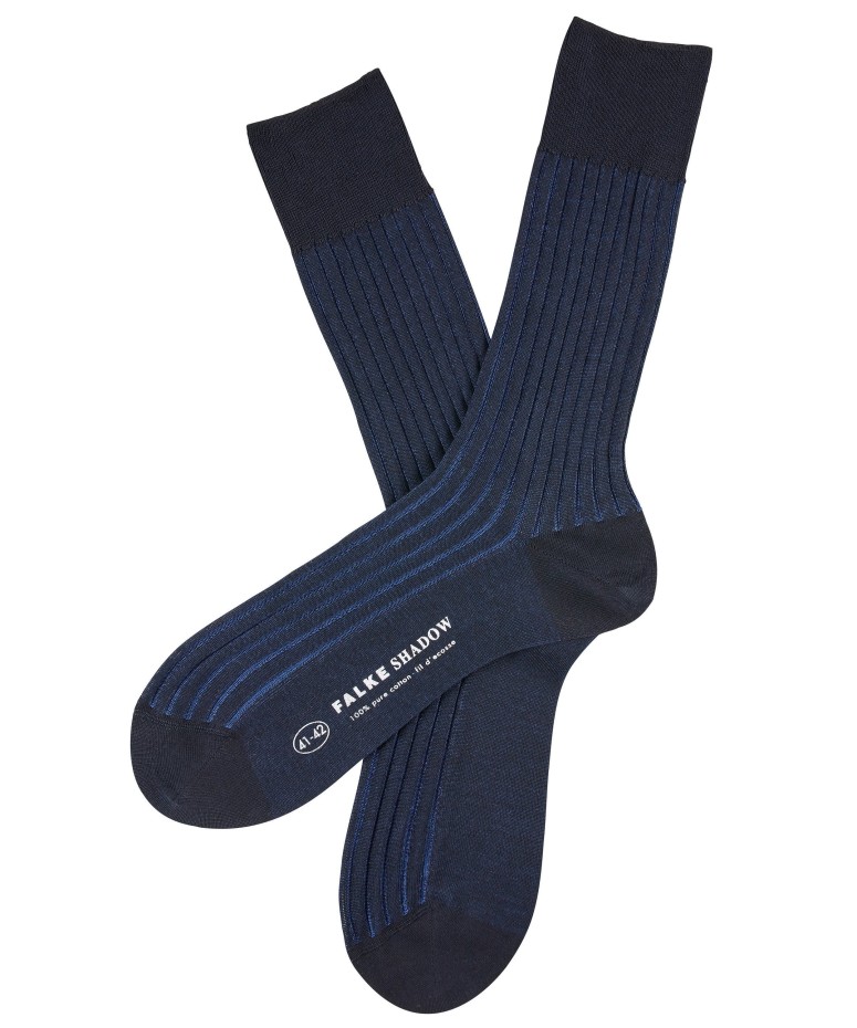 

Носки мужские FALKE Shadow SO синие 41-42, Shadow SO