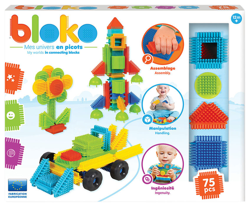 фото Игольчатый конструктор "bloko". 75 деталей