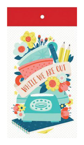 

Творческий блокнот Galison While We Are Out List Pad
