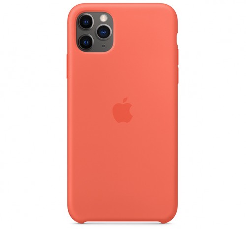 фото Чехол silicone case lux для iphone 11pro max orange nobrand