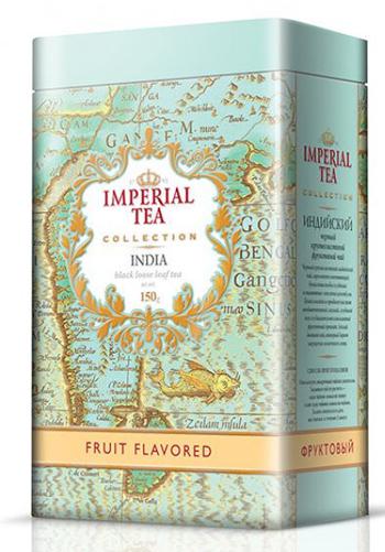 

Чай черный крупнолистовой фруктовый Imperial tea collection India Fruit Flavored ж/б 150 г