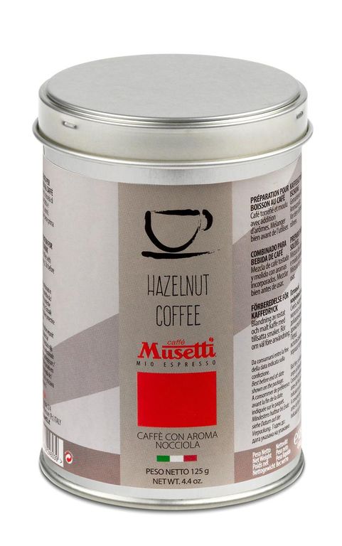 

Кофе молотый Musetti hazelnut лесной орех 125 г