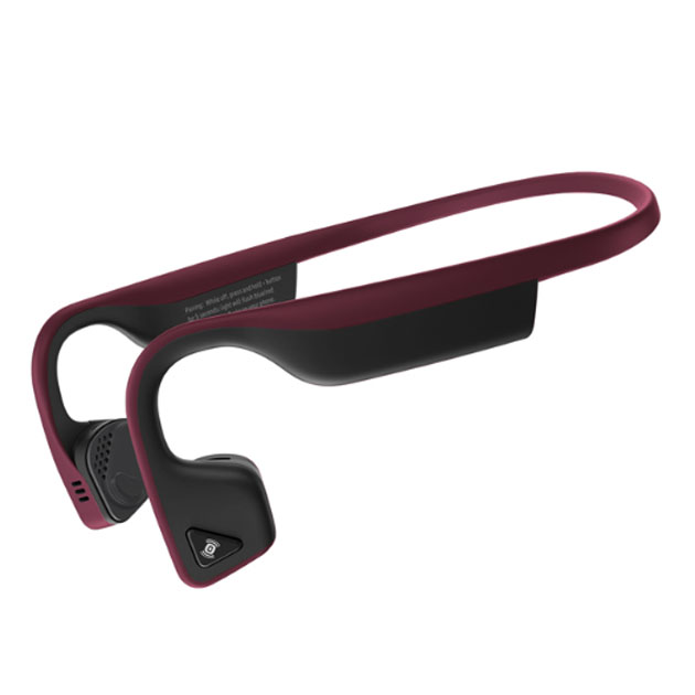 фото Беспроводные наушники aftershokz trekz titanium canyon black/red