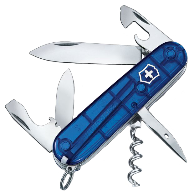 фото Мультитул victorinox spartan 1.3603.t2 91 мм синий, 12 функций