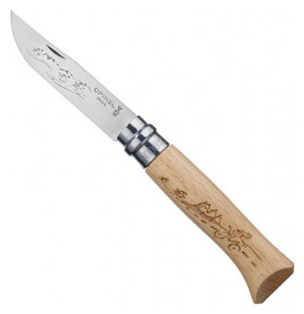 фото Туристический нож opinel 001790 №8 tradition stainless steel cyclist