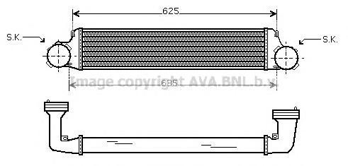 Интеркулер Ava BW428