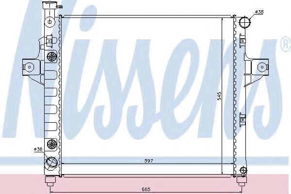 

Радиатор Nissens 61009