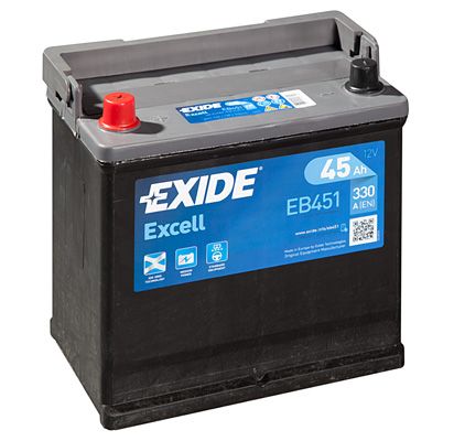 фото Аккумулятор автомобильный exide eb451 45 ач