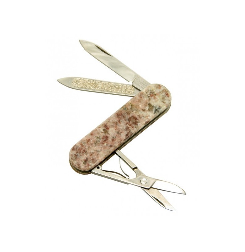 

Мультитул-брелок Victorinox Pantheon Granite 0.6200.55 58 мм бежевый, 3 функции, Pantheon Granite