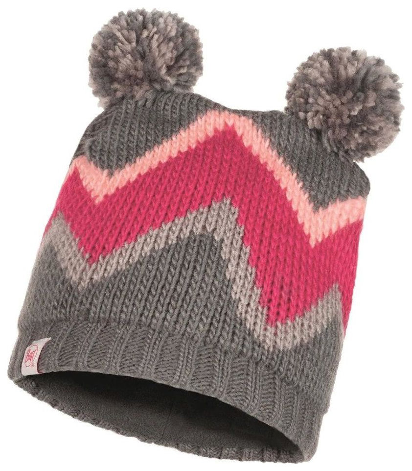 Купить Child Knitted&Polar Hat Arild, Шапка детская Buff, цв. серый р-р onesize,