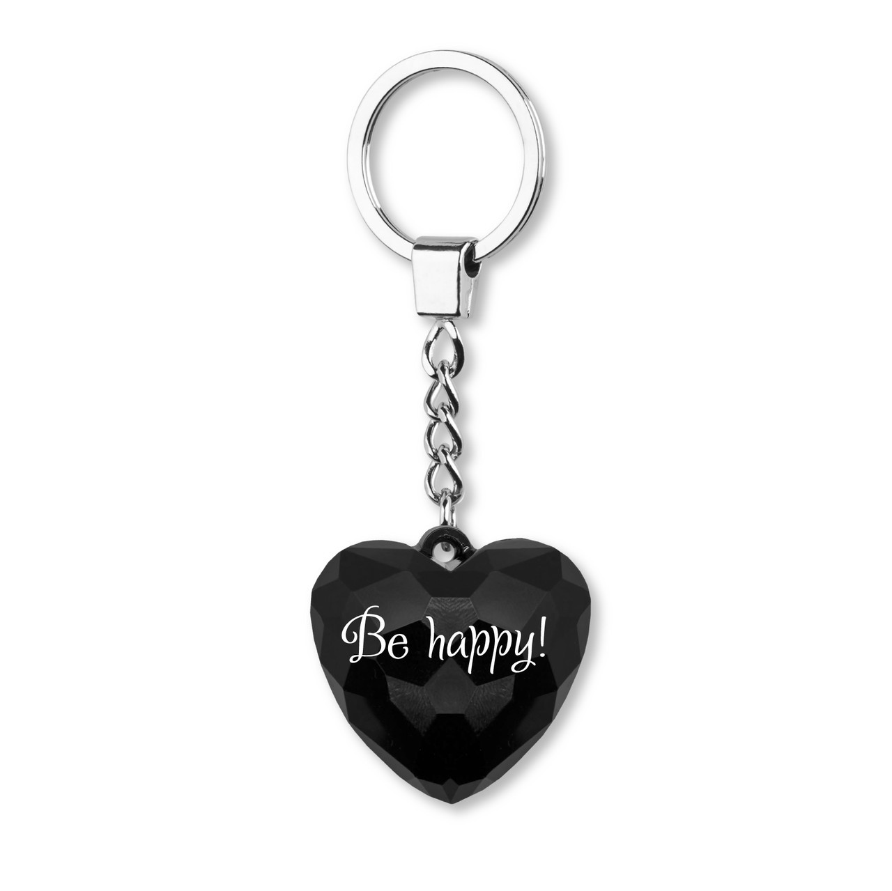 

Брелок сердечко BG Be happy, Be happy