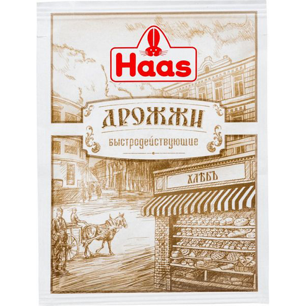 Дрожжи Haas быстродействующие 7 г