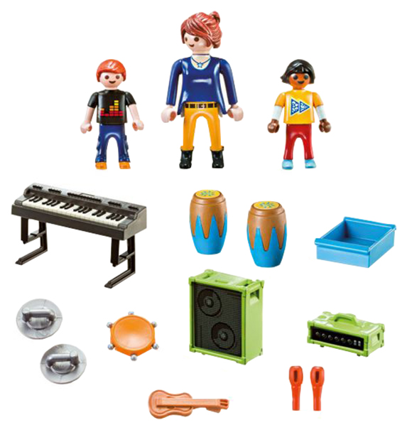 фото Игровой набор playmobil возьми с собой музыкальный класс