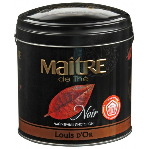 Чай черный Maitre louis d'or листовой 150 г
