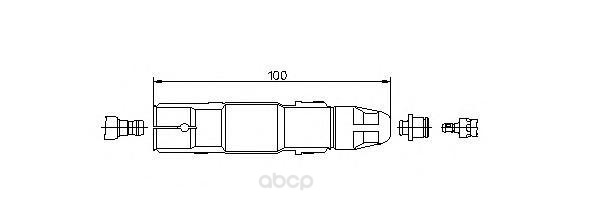 

Комплект высоковольтных проводов BREMI 13297A5