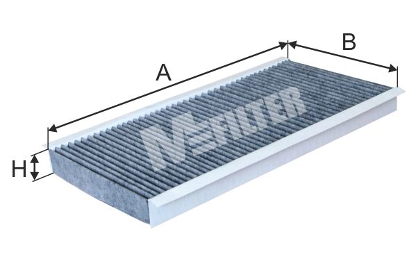 фото Фильтр воздушный салона mfilter k 9037c