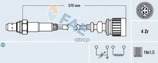фото Лямбда-зонд fae 77173