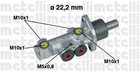 

Тормозной цилиндр METELLI 050353