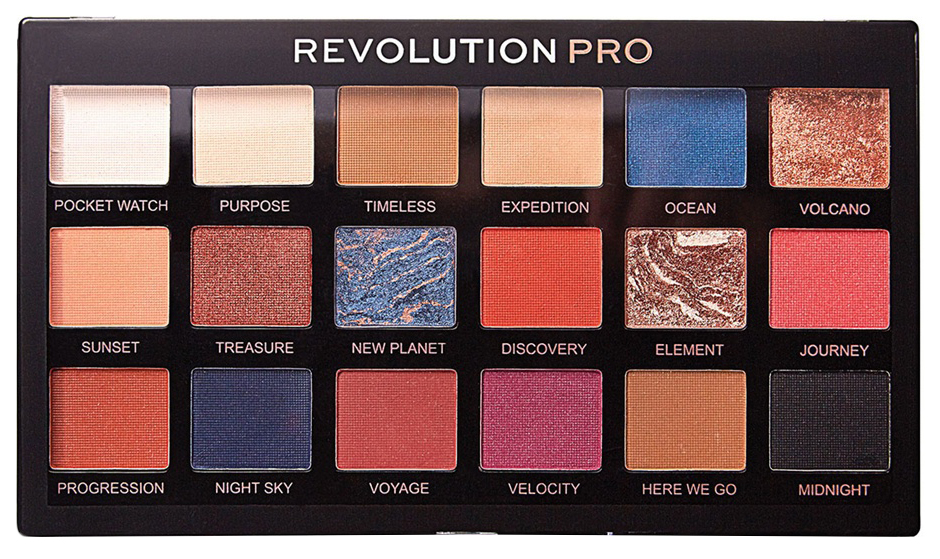 фото Тени для век revolution pro regeneration palette trends azure 14,4 г