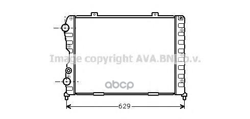фото Радиатор охлаждения ava ala2056
