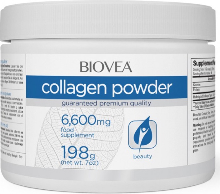 

Biovea Collagen powder 6600mg 198g (198 г), Без вкуса