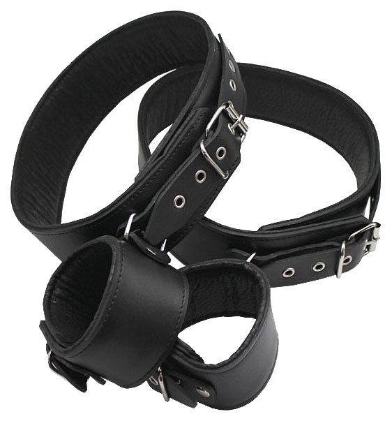 Комплект Podium кожаный для фиксации рук к бедрам