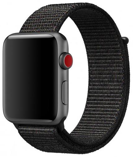 

Ремешок COTEetCI W17 Magic Tape (WH5225-BK) для Apple Watch Series 2/3/4 38/40mm (Black), W17 Magic Tape для Apple Watch Series 2/3/4 38/40mm