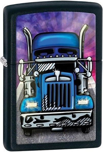 

Бензиновая зажигалка Zippo №28312 Black Matte, Разноцветный, №28312