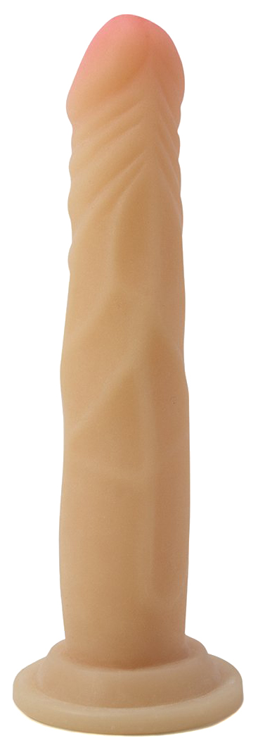 фото Телесный фаллоимитатор без мошонки с присоской dr. skin realistic cock basic 7.5 19 см blush novelties