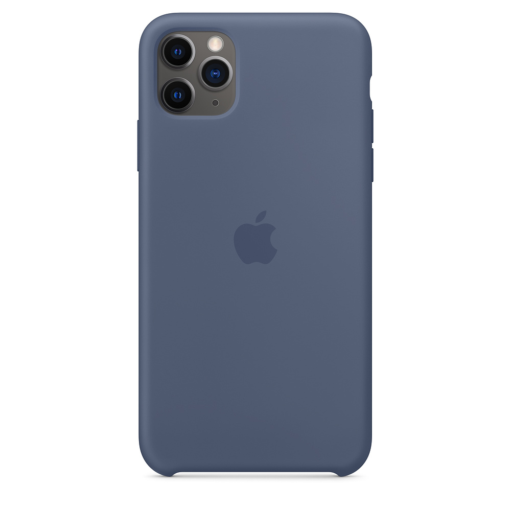 фото Чехол apple для iphone 11 pro max silicone case - alaskan blue