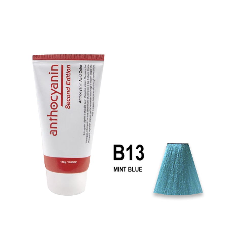 Краска для волос ANTHOCYANIN 110 B13 - Mint Blue