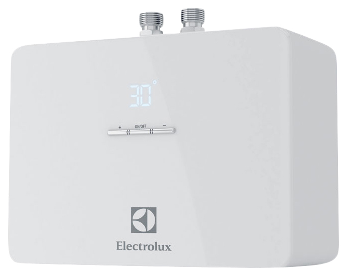 фото Водонагреватель проточный electrolux npx4 aquatronic digital white