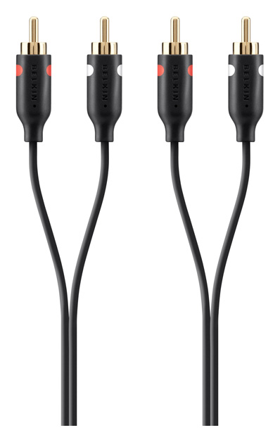 

Кабель Belkin 2RCA - 2RCA, 1м Black (F3Y098BF1M), Черный, F3Y098BF1M