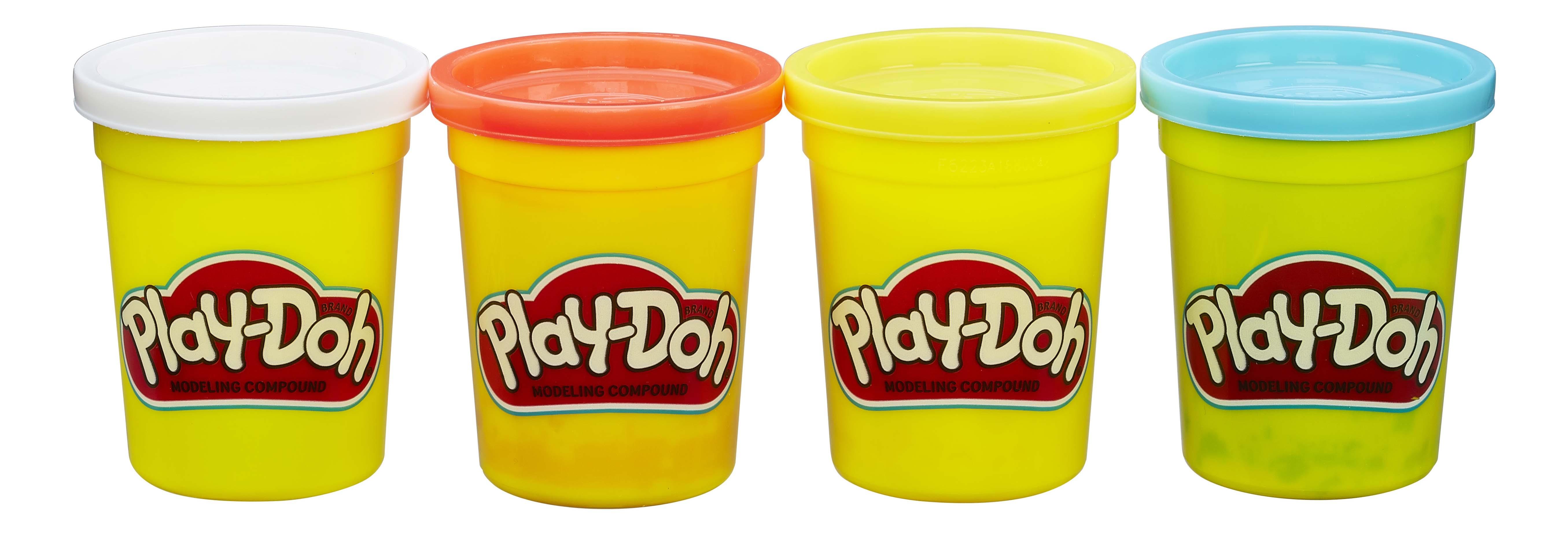 Масса для лепки Play-doh набор 4 банки b5517 b6508