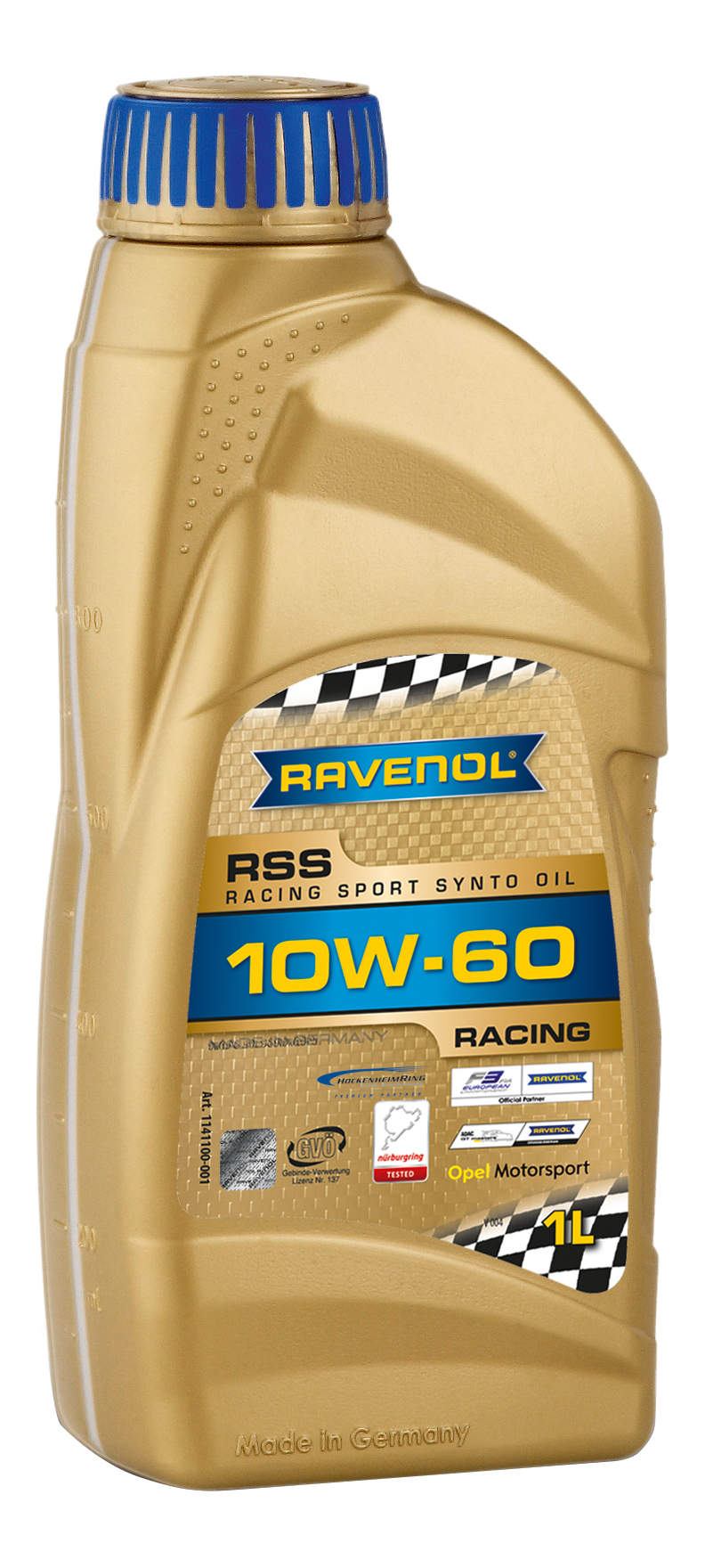 фото Моторное масло ravenol racing sport synto sae 10w-60 1л