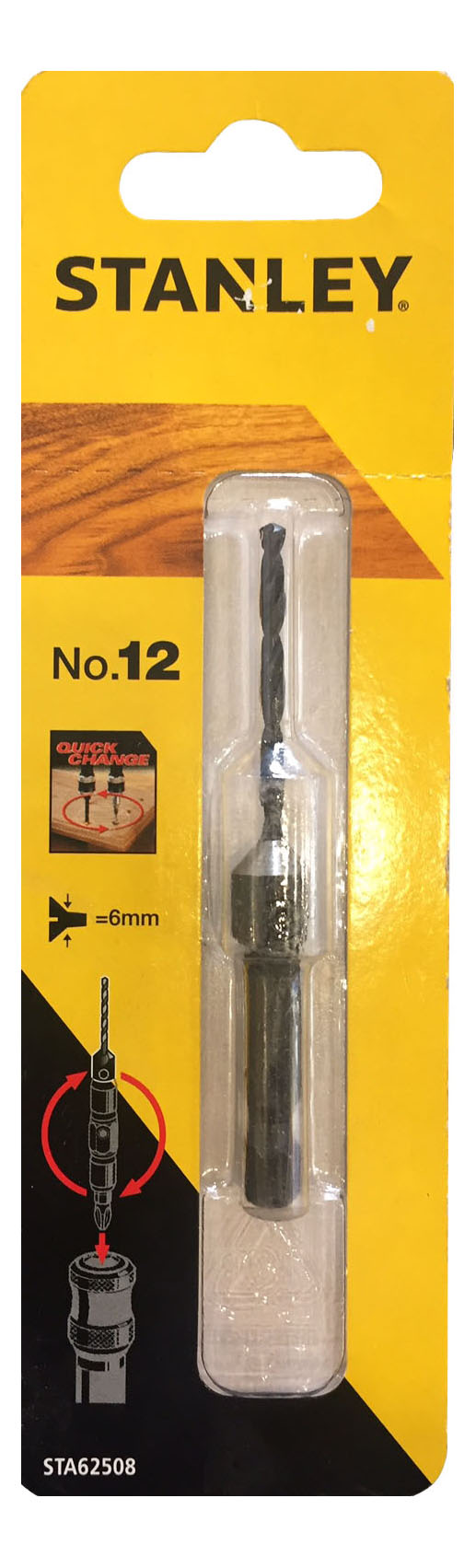 

Зенкер для дрелей, шуруповертов STANLEY STA62508-XJ, STA62508-XJ