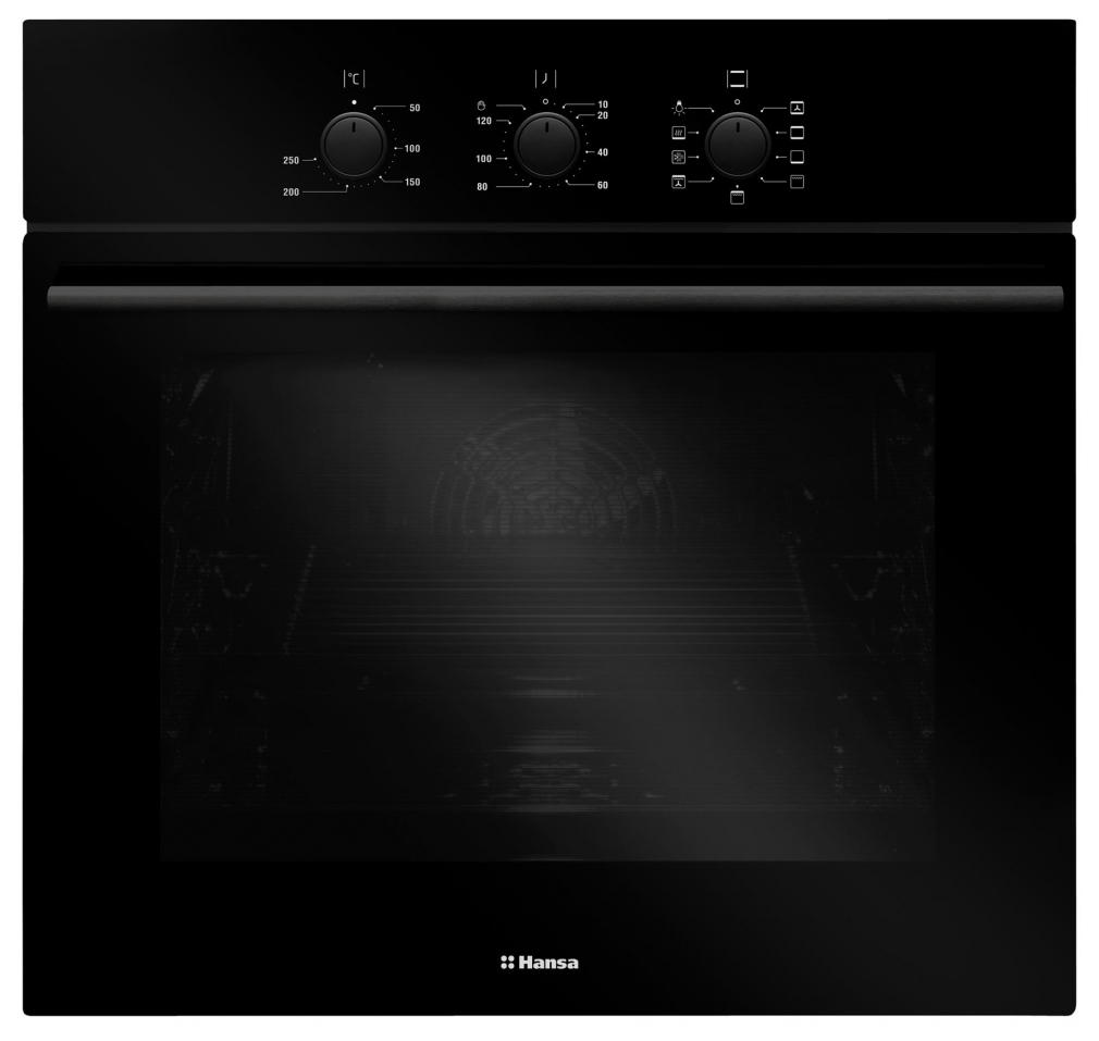 фото Встраиваемый электрический духовой шкаф hansa boes68102 black