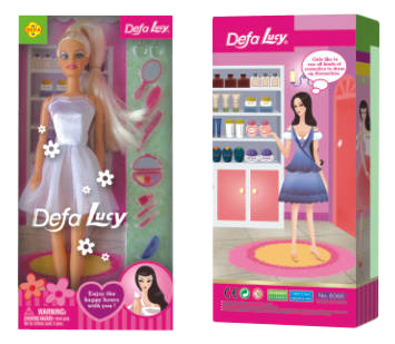 Кукла Defa Lucy с аксессуарами 8066d defa кукла русалка с аксессуарами 33 см