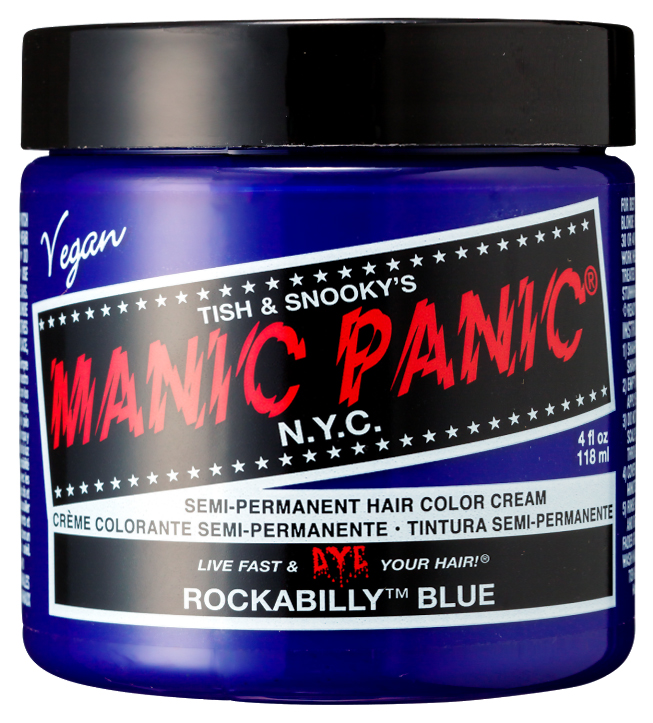 фото Краска для волос manic panic classic creme rockabilly blue 118 г