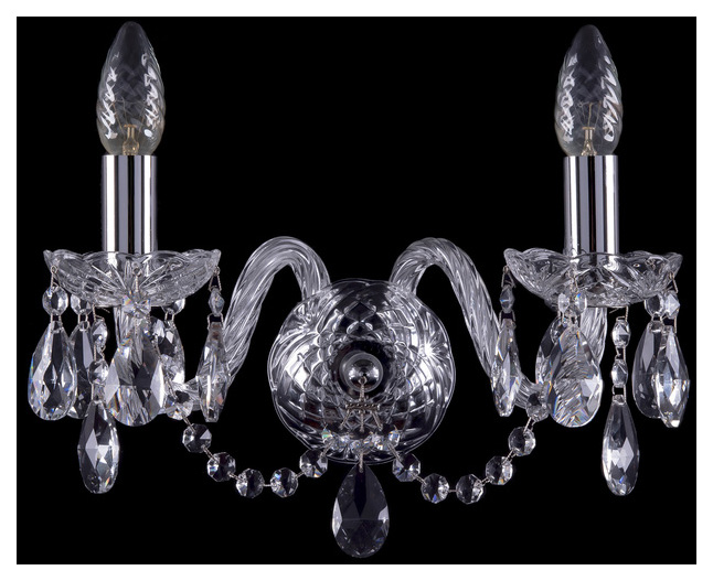 фото Бра bohemia ivele crystal 1400/2/ni e14