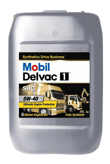 Моторное масло Mobil Delvac 1 SHC 5W40 20 л
