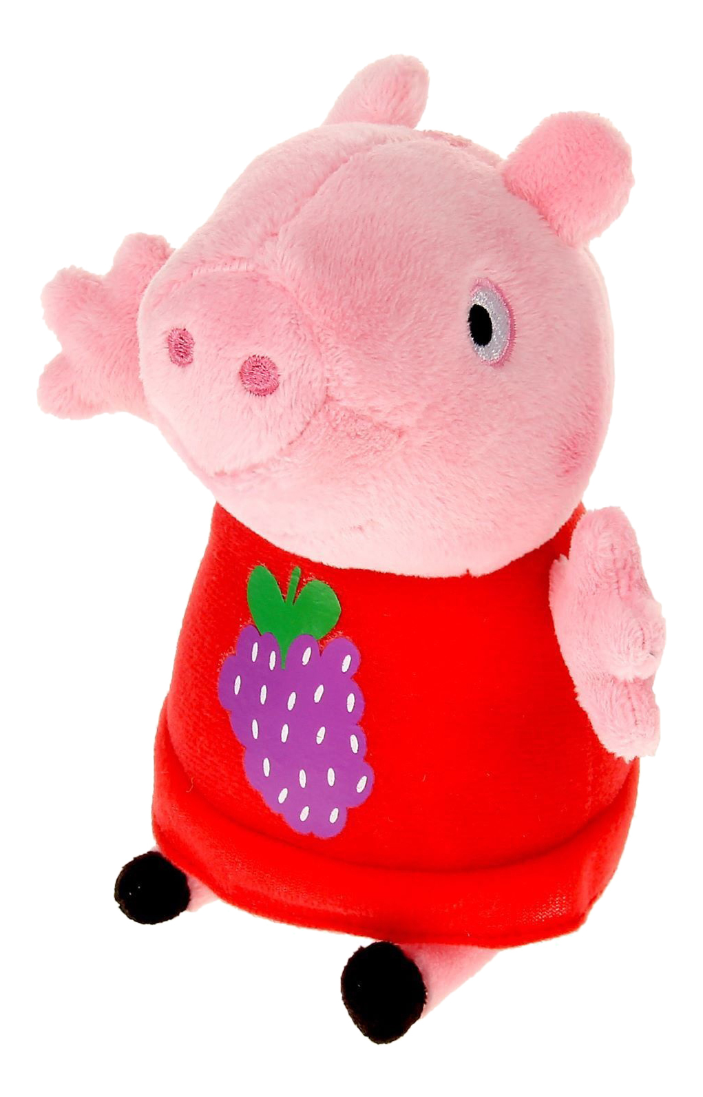

Мягкая игрушка Peppa Pig Пеппа с виноградом, пеппа с виноградом